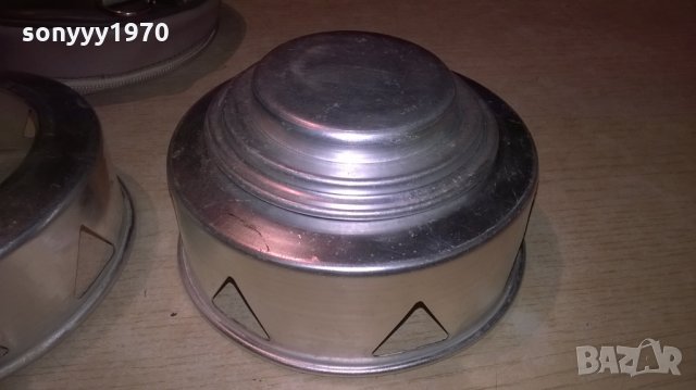 АНТИК-алуминиев комплект за къмпинг-16х6см, снимка 5 - Газови котлони - 25344070