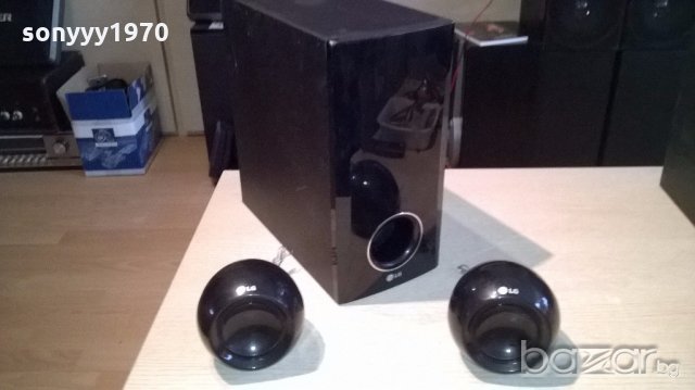lg subwoofer 150w+lg speakers 2x90w/program-внос франция