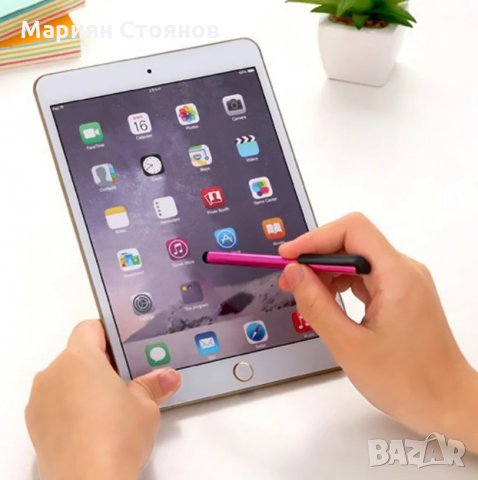 Писалка за телефон таблет смартфон Gsm тъч скрийн химикал стилус Stylus, снимка 2 - Резервни части за телефони - 24987801