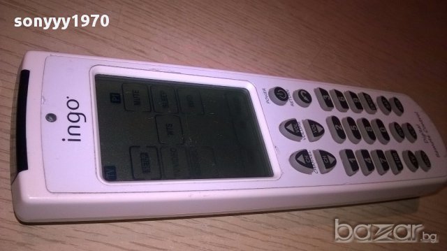 Ingo remote-с активен дисплеи-внос швеицария, снимка 14 - Ресийвъри, усилватели, смесителни пултове - 16482785