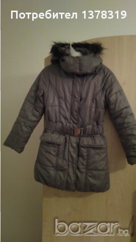 Зимно яке за момиче Kenvelo размер 128см.