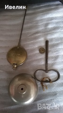 стар каминен часовник от края на 19 век, снимка 7 - Антикварни и старинни предмети - 21946455