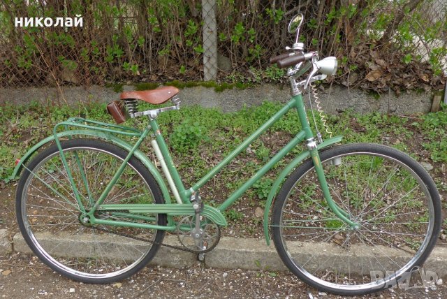 Ретро дамски велосипед марка ПВЗ 21В 28 цола произведен 1972 год. почти не употребяван., снимка 2 - Велосипеди - 25036323