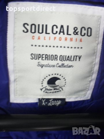 Спортно Яке SOUL-CAL MicroBubble 100%original внос Великобритания., снимка 7 - Якета - 24249024
