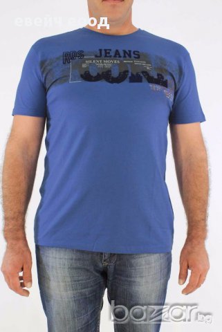 мъжка тениска 5513-големи размери, 3XL, 4XL