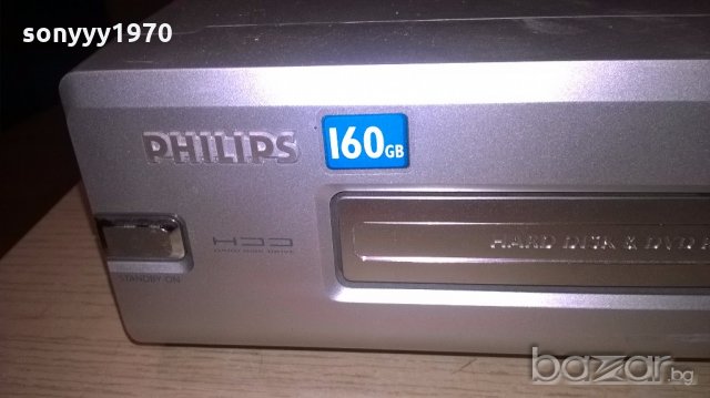 philips dvdr725h/02 hdd/dvd-внос швеицария, снимка 9 - Плейъри, домашно кино, прожектори - 18993109