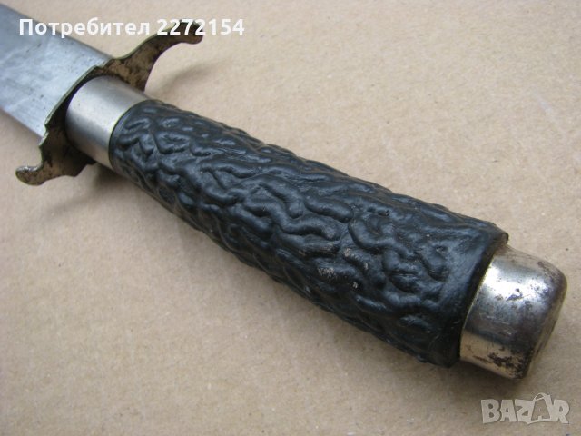 Български ловен нож с кания, снимка 4 - Антикварни и старинни предмети - 25286570