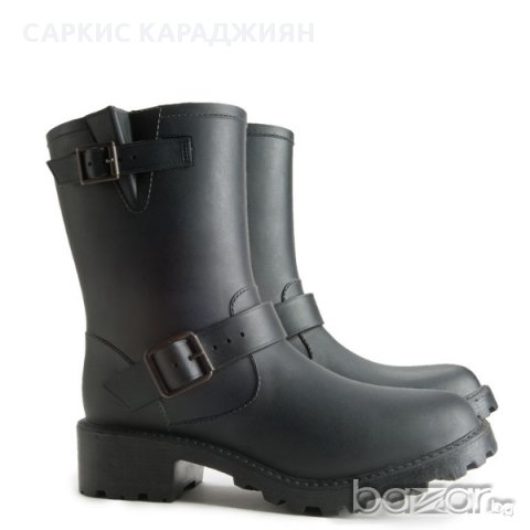 Дамски гумени ботуши KELLY BLACK ЧЕРНО , снимка 1