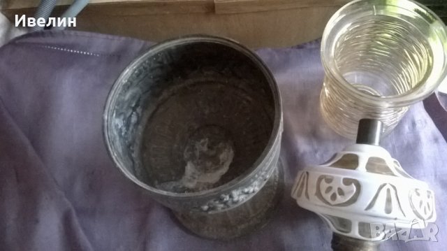 газова /газена/ лампа арт нуво, снимка 5 - Антикварни и старинни предмети - 25317914