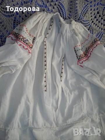 Автентична риза от Североизточна България, снимка 4 - Антикварни и старинни предмети - 21722679