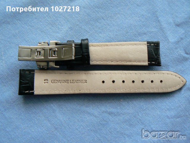  Кожена каишка 18мм, снимка 8 - Мъжки - 10860129