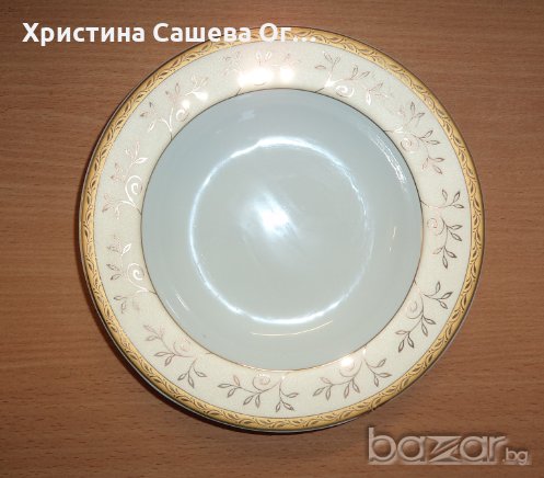 Чинии със златен декор, снимка 1