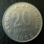 20 центаво 1953, Аржентина, снимка 1 - Нумизматика и бонистика - 15753017