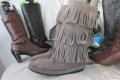 нови MINNETONKA original дамски ботуши, 40 - 41, 100% висококачествен естествен набук,GOGOMOTO.BAZAR, снимка 10
