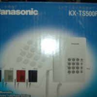 Стационарен телефон PANASONIC KX-TS500FX, снимка 1 - Други - 18697374