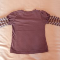 Пролет-есен-лилава блузка за 18-24 мес., снимка 3 - Бебешки блузки - 9780140