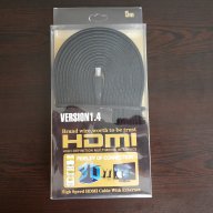 HDMI кабел високоскоростен 5метра., снимка 1 - Други - 11511362