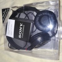 sony headphones-черни и нови, снимка 1 - Слушалки и портативни колонки - 21677144