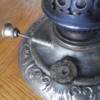 Старинна газена лампа, снимка 2 - Антикварни и старинни предмети - 24951612