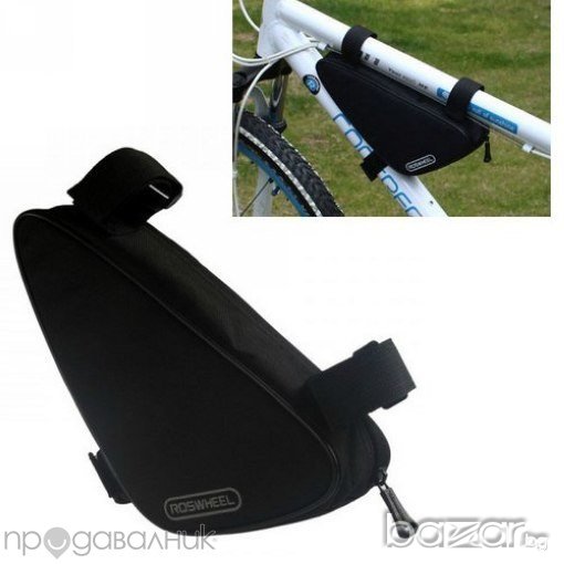 R O S W H E E L - Водоустойчива ЧАНТИЧКА за велосипеди-ТРИЪГЪЛНА, снимка 1
