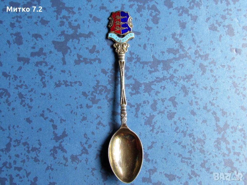 сребърна лъжичка - 2, снимка 1