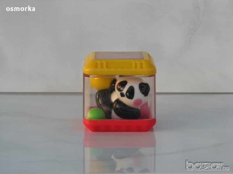  Fisher Price панда интерактивна играчка за най-малките куб кубче цветна и забавна Фишер Прайс, снимка 1