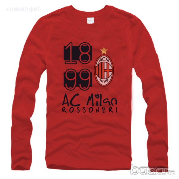 Фенска Мъжка блуза на Милан / Milan. Бъди различен, поръчай модел с твоя снимка!, снимка 1