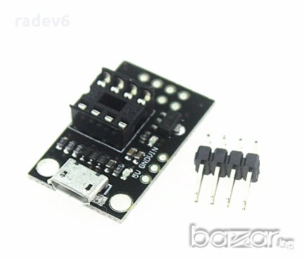 Програматор за ATtiny13A, ATtiny25, ATtiny45, ATtiny85, снимка 1