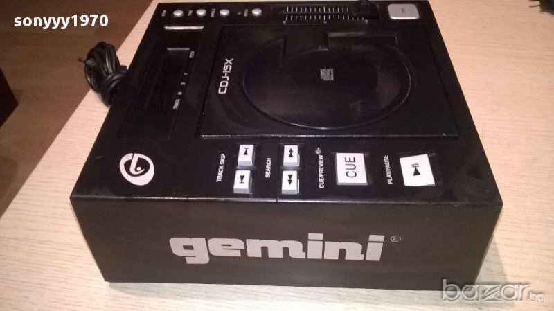 Gemini cd-j15x cd player-за ремонт-внос швеицария, снимка 1