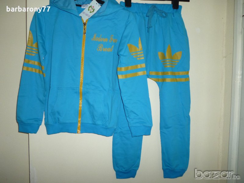 Спортен комплект унисекс в светло синьо или в сиво, снимка 1