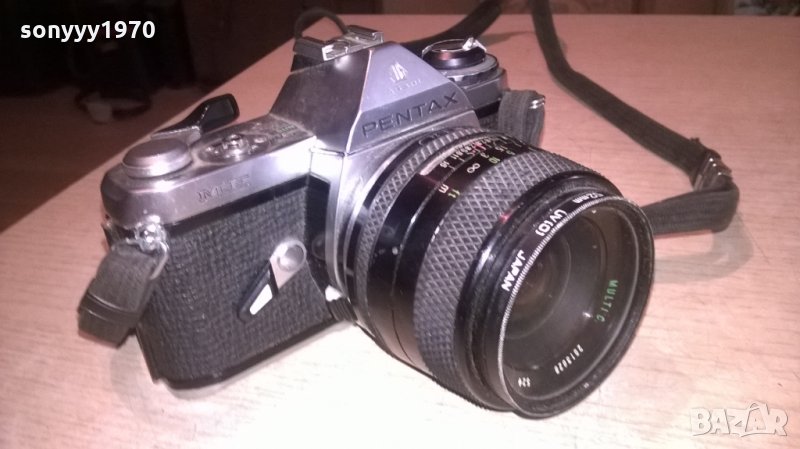 pentax asahi japan-фотоапарат и обектив-внос швеция, снимка 1