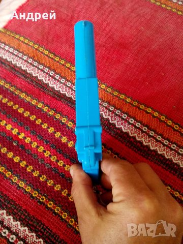 Стара играчка пистолет  #3, снимка 3 - Антикварни и старинни предмети - 23052492