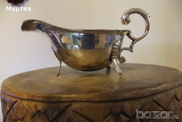 Стар масивен посребрен - Съд !  (01059), снимка 2 - Други - 13402996