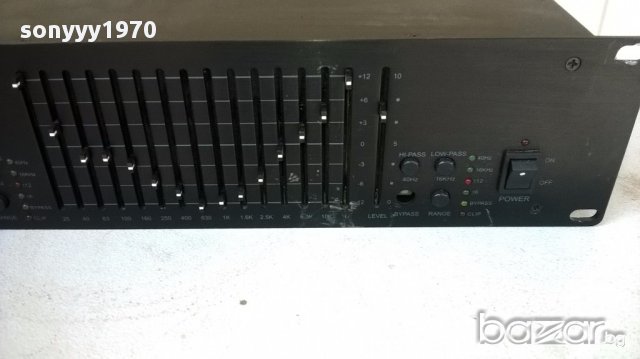 Boost eq-215s dual 15 band equalizer-профи-внос швеицария, снимка 8 - Ресийвъри, усилватели, смесителни пултове - 18127724