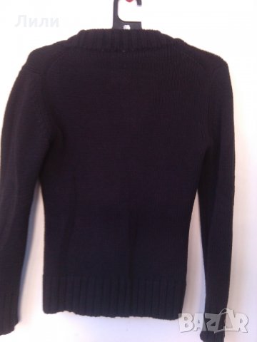черен пуловер  ,, D@G ,,, снимка 6 - Блузи с дълъг ръкав и пуловери - 22967353