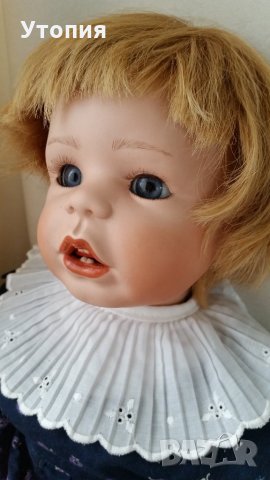Порцеланова кукла 50 см Margit Dassen 1989, снимка 3 - Колекции - 24141449