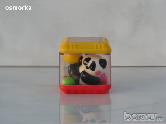  Fisher Price панда интерактивна играчка за най-малките куб кубче цветна и забавна Фишер Прайс