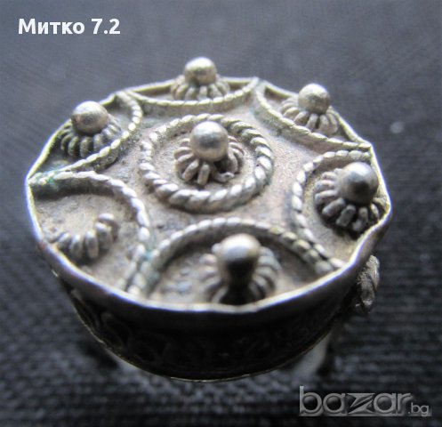 Старинен сребърен пръстен - 1, снимка 4 - Пръстени - 17225508