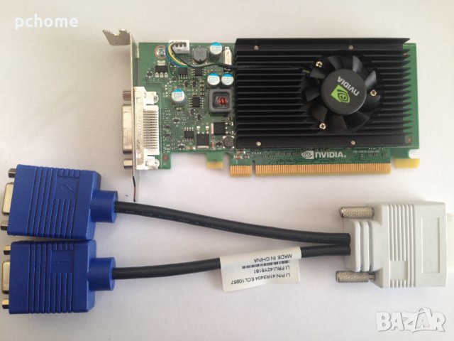 Видеокарта NVIDIA Quadro NVS 315 PCI-Express, снимка 3 - Видеокарти - 22905498