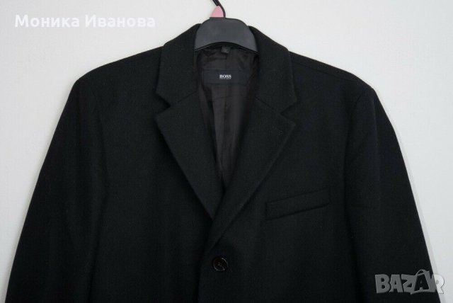 Hugo Boss Wool Slim Fit coat, снимка 3 - Якета - 25074217