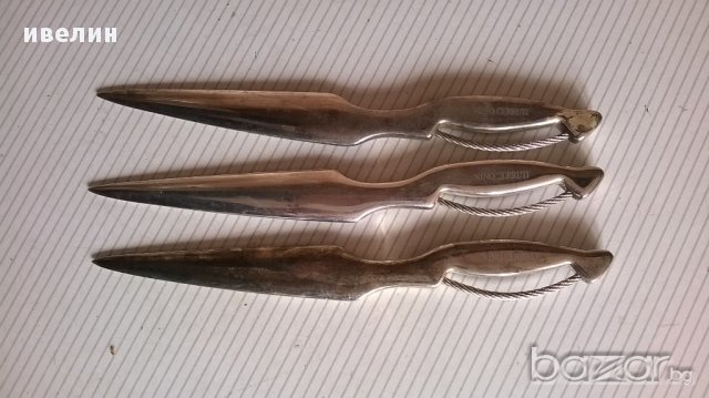 дизайнерски посребрен нож -NINO CERRUTI