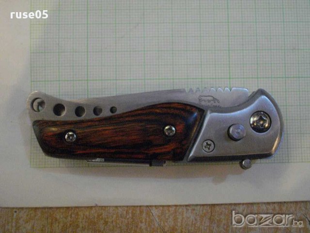 Нож малък с фенерче сгъваем - 3, снимка 5 - Други ценни предмети - 10641539