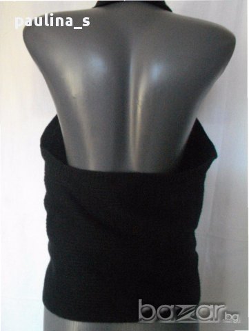 Дизайнерско бюстие меринос / ангора бюстие с гол гръб ”Zu+Elements” дизайн, снимка 8 - Корсети, бюстиета, топове - 16952002