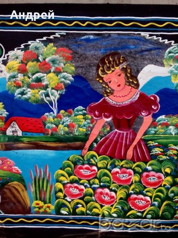 Старинен ковьор,покривка за стена, снимка 3 - Антикварни и старинни предмети - 19177821