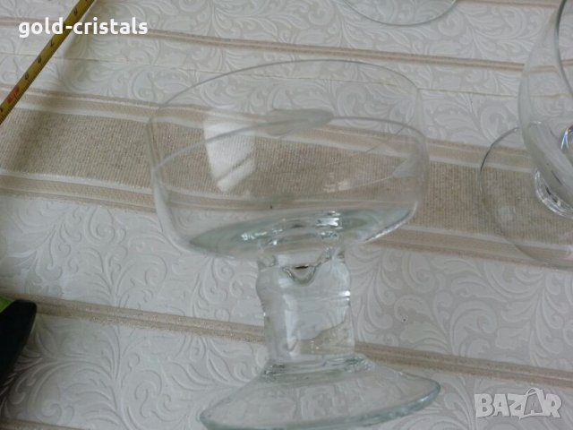 ретро стъклени купички чаши , снимка 2 - Антикварни и старинни предмети - 23052957