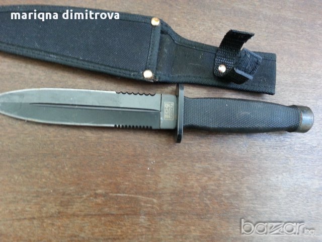 нож с кожен калъф, снимка 3 - Ножове - 16641742