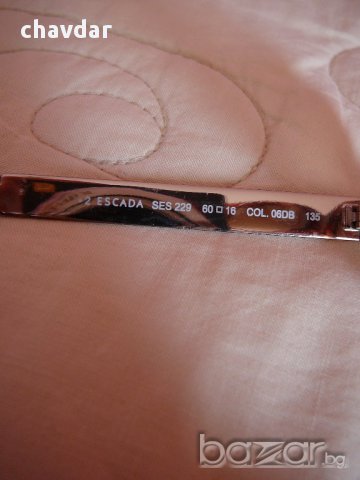 продавам маркови слънчеви очила Escada, снимка 7 - Слънчеви и диоптрични очила - 13953423