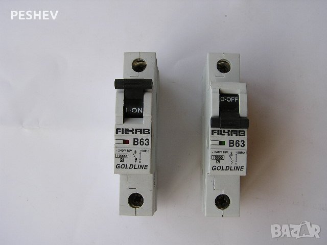 автоматичен прекъсвач/предпазител/ 63А, снимка 2 - Други машини и части - 21592806