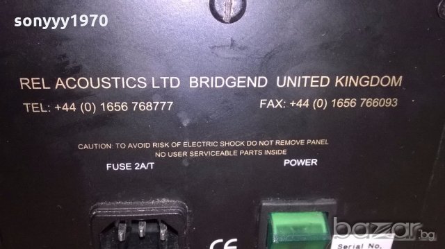 REL Strata III Subwoofer-52х41х31см-внос англия, снимка 15 - Тонколони - 19705116