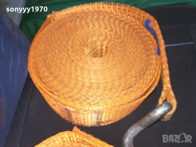 колан от тир-за теглене или укрепване-9 метра с метална кука, снимка 9 - Аксесоари и консумативи - 22285125